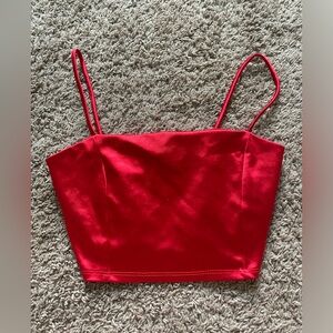 small satin windsor top